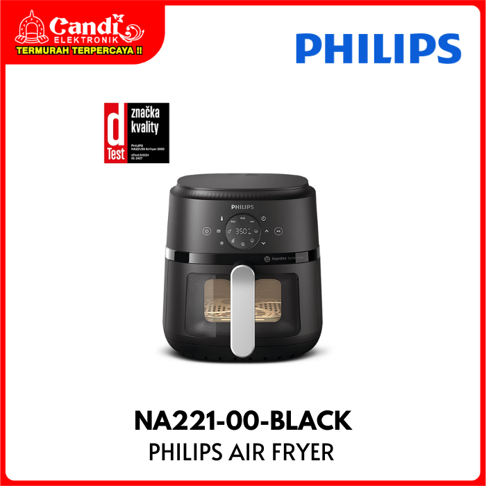 Philips Air Fryer Na221-00-black